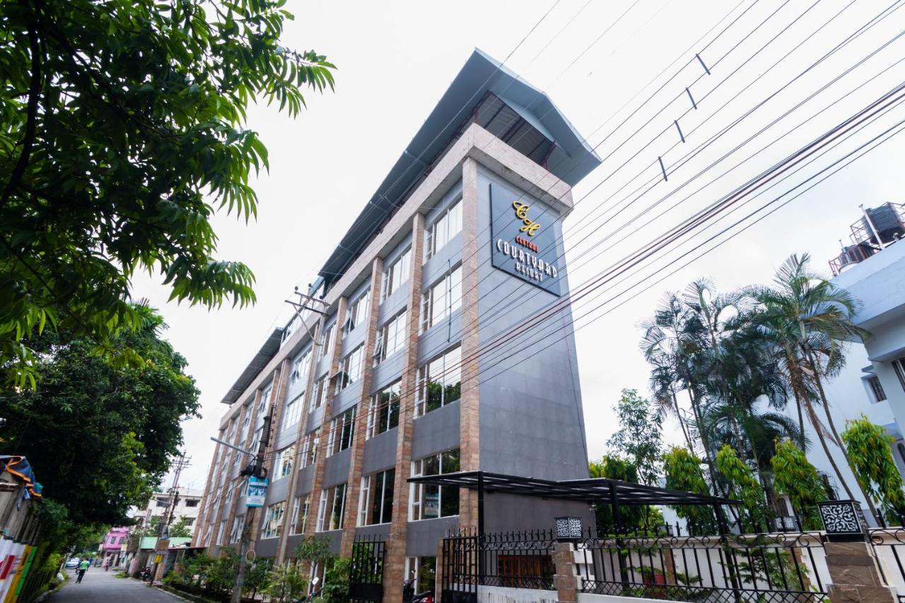 Oyo 9202 Hotel Central Courtyard Siliguri Exteriör bild